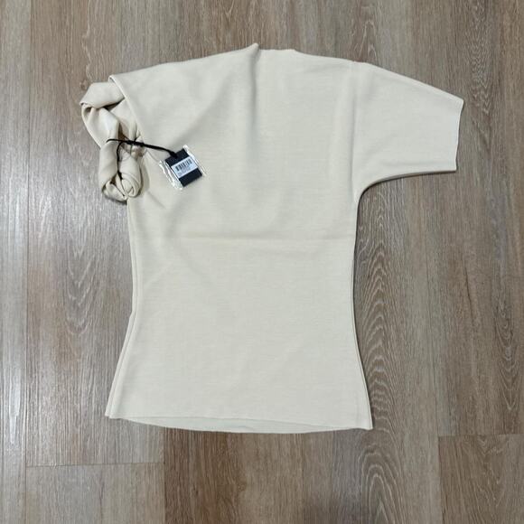 Khy sueded stretch twisted top - Picture 2 of 3